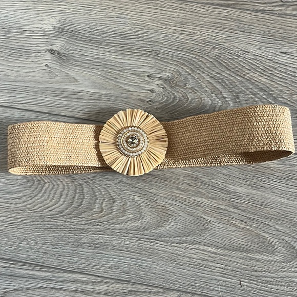 Accessories - Boho raffia belt